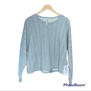 NWT Embracelife Athleisure Heather Gray Sweater Size XL
